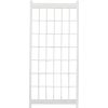 Outdoor 85-inch x 38-inch White PVC Vinyl Lattice Garden Trellis